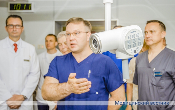 В Минской ОКБ открыли новый операционный блок урологического отделения		 
			В Минской ОКБ открыли новый операционный блок урологического отделения