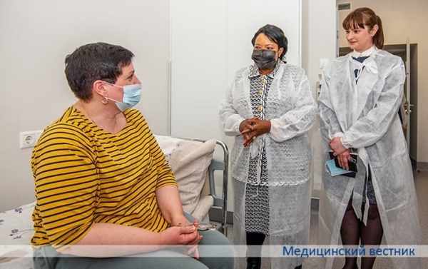 Супруга Президента Зимбабве высоко оценила белорусскую медицину			     
        Супруга Президента Зимбабве высоко оценила белорусскую медицину
