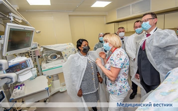 Супруга Президента Зимбабве высоко оценила белорусскую медицину			     
        Супруга Президента Зимбабве высоко оценила белорусскую медицину