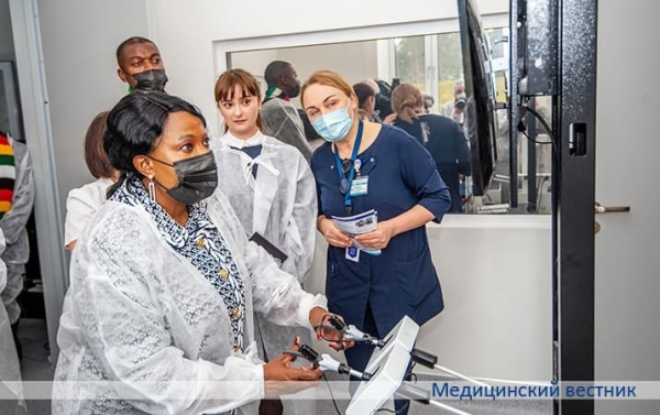 Супруга Президента Зимбабве высоко оценила белорусскую медицину			     
        Супруга Президента Зимбабве высоко оценила белорусскую медицину