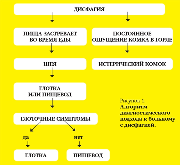Дисфагия: алгоритм действий. Часть 1			     
        Дисфагия: алгоритм действий. Часть 1