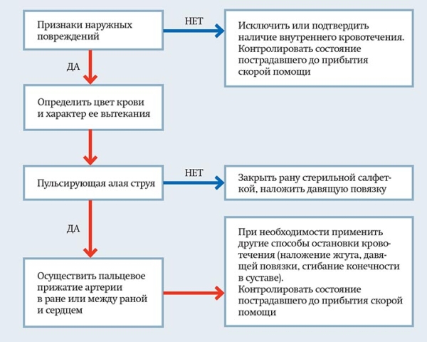 Первая помощь при острой кровопотере и травматическом шоке			     
        Первая помощь при острой кровопотере и травматическом шоке
