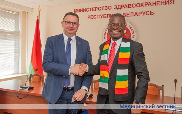 Беларусь посетила делегация специалистов медицинской отрасли из Зимбабве			     
        Беларусь посетила делегация специалистов медицинской отрасли из Зимбабве